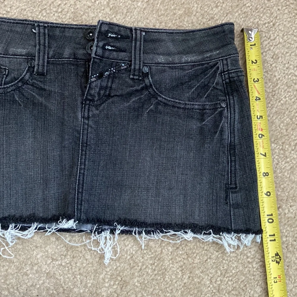 Juniors Jean Skirt - Picture 9 of 9